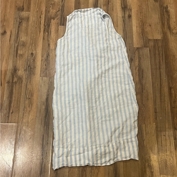 Everlane Linen Striped Sleeveless Dress - Picture 3 of 4